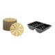 Set STIER Disques abrasifs universels D150 / P80 / 50 pièces / 16 trous + Insert thermoformé pour Systainer Ø 150 mm-1