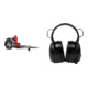 Set Mafell Akku-Kappschienen-Säge KSS 40 18M bl im T-MAX + STIER Kapselgeh rschutz SGR-40 FM Radio Bluetooth 800 mAh