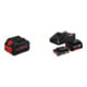 Set Bosch pack batterie ProCORE18V 5.5Ah + kit de démarrage 1x GBA 18V 2,0Ah + 1x GBA 18V 4,0Ah + GAL 18V-40