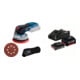 Set Bosch Akku-Exzenterschleifer GEX 18V-125 + Starter-Set: 1x GBA 18V 2,0Ah + 1x GBA 18V 4,0Ah + GAL 18V-40-1