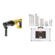 Set DeWalt Akku-Kombihammer 26 mm / 18 V Basisversion DCH133NT-XJ + Stier SDS-Plus Bohrer & Meißelsatz, 17-teilig-1