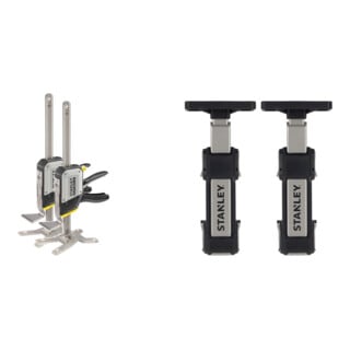 Set Stanley FATMAX Einhand-Montagewerkzeug TradeLift, Doppelpack + Teleskop-Verlängerung Einhand-Montagewerkzeug TradeLift™ 2er-Set