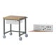 Set STIER Fahrbare Werkbank Premium mit 1 Schublade BxTxH 750x700x880mm +...