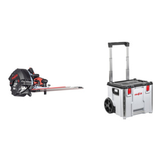 Set Mafell Akku-Nutfräse NFU 50-18 PURE + Transportkoffer Trolley L-BOXX Contractor C476-TB-NFU 50