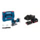 Set Bosch scie sauteuse sans fil GST 18V-125 S + kit de démarrage 1x GBA 18V 2,0Ah + 1x GBA 18V 4,0Ah + GAL 18V-40