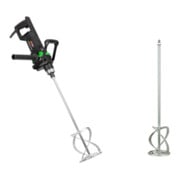 Set Eibenstock Rührwerk EHM 162 S SET bis 80 kg + Mörtelrührer (Edelstahl) MGV 120/ M 14