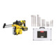 Set DeWalt Akku-Kombihammer SDS-plus 54V DCH335X2-QW + Stier SDS-Plus Bohrer & Meißelsatz, 17-teilig