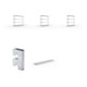 Set Weitspannregal vzk 2500x400x1970 Stahlp.+SPEED-RACK Zusatzfachebene 2500x400 mm in verzinkt mit Stahlpaneelen+Weitspannregal vzk 1700x400x1970 Stahlp.+Weitspannregal Speed-RackGr 1970x2000x400 mm+Zubehör Päckchen Verdübelungsset SPEED-RACK vzk mit 4 A