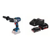 Set Bosch perceuse sans fil GSR 18V-110 C version Solo + kit de démarrage 1x GBA 18V 2,0Ah + 1x GBA 18V 4,0Ah + GAL 18V-40
