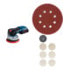 Set Bosch Akku-Exzenterschleifer GEX 18V-125 + BOSCH Bosch Schleifblatt-Set...