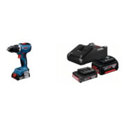 Set Bosch perceuse-visseuse sans fil GSR 18V-65 + kit de démarrage 1x GBA 18V 2,0Ah + 1x GBA 18V 4,0Ah + GAL 18V-40