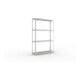 Set Weitspannregal vzk 1700x400x2470 Spanp. + SPEED-RACK Zusatzfachebene 1700x400 mm in verzinkt mit Spanplatte + Weitspannregal SPEED RACK2000x400x2470 mm verz. + Weitspannregal SPEED RACK2500x400x2470 mm verz. + Zubehör Päckchen Verdübelungsset SPEED-RA