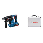 Set Bosch Akku-Bohrhammer mit SDS plus GBH 18V-24 C + 11-tlg SDS plus-1 Hammerbohrer- und Meißel-Set