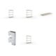 Set Weitspannregal vzk 1700x600x2470 Spanp. + SPEED-RACK Zusatzfachebene 1700x600 mm in verzinkt mit Spanplatte + Weitspannregal SPEED RACK2000x600x2470 mm verz. + Weitspannregal SPEED RACK2500x600x2470 mm verz. + Zubehör Päckchen Verdübelungsset SPEED-RA