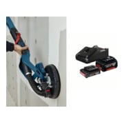 Set Bosch ponceuse pour cloisons sèches GTR 55-225 + kit de démarrage 1x GBA 18V 2,0Ah + 1x GBA 18V 4,0Ah + GAL 18V-40