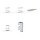Set META-Regalbau GmbH & Weitspannregal SPEED RACK2000x800x2470 mm verz. +...