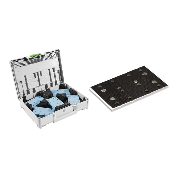 Set Festool Schleifmittel-Systainer³ SYS-STF 80X133 Granat + Schleifschuh