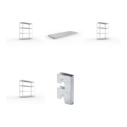 Set META-Regalbau GmbH & Weitspannregal Speed-RackGr 2470x2000x800 mm +...