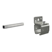 Set MEA Laufrohr Nr. 2 / 2 m / verzinkt + MEA Wandbefestigung Nr.2