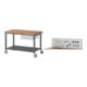 Set STIER Fahrbare Werkbank Premium mit 1 Schublade und Ablageboden BxTxH...