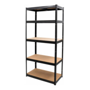Set STIER Steck-Fachbodenregal Fachlast 350kg BxTxH 900x450x1800 mm