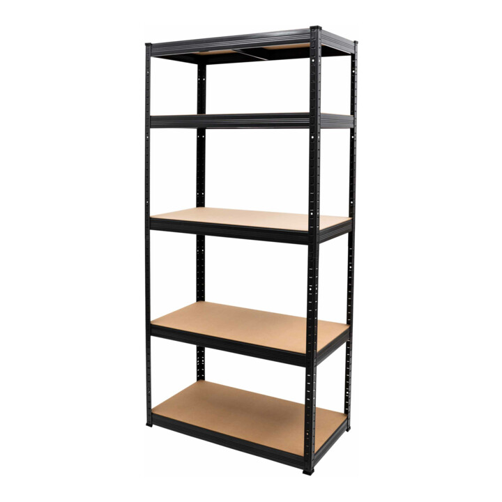 Set STIER Steck-Fachbodenregal Fachlast 350kg BxTxH 900x450x1800 mm