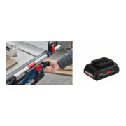 Set Bosch Tischkreissäge GTS 70-216 (solo; C) + Akkupack ProCORE 18 Volt, 4,0 Ah