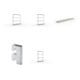 Set META-Regalbau GmbH & Weitspannregal SPEED RACK2500x400x2470 mm verz. +...