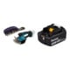 Set Makita Akku-Grasschere 18,0 V DUM604ZX + Akku 18,0 V 5,0 Ah Li-Ion BL1850B