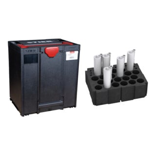 Set STIER Systainer³ V Black Edition + Kartuscheneinsatz für Systainer IV + V