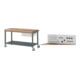 Set STIER Fahrbare Werkbank Premium mit 1 Schublade und Ablageboden BxTxH...
