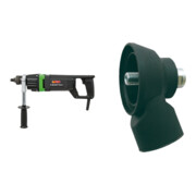 Set Eibenstock ESD 1801 Diamant-Trocken-Kernbohrmaschine -Softschlag- + Eibenstock Staubabsaugung HB M 18 i - M 16 a