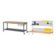 Set STIER Fahrbare Werkbank Premium mit 1 Schublade und Ablageboden BxTxH...