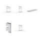Set META-Regalbau GmbH & Weitspannregal vzk 2500x800x2470 Stahlp +...