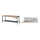 Set STIER Fahrbare Werkbank Premium mit 1 Schublade und Ablageboden BxTxH...