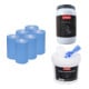 Set STIER Putzpapier-Rollen, 3-lagig, 30 cm Länge x 23 cm Breite + Multi-Reinigungstuch Universal + Handreiniger Werkstatt 3 L