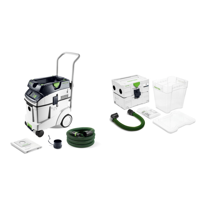 Set Festool Absaugmobil CLEANTEC CTM 48 EI + CT Vorabscheider CT-VA-20