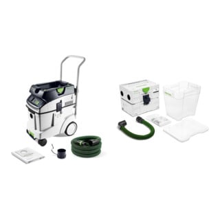 Set Festool Aspirateur mobile CLEANTEC CTM 48 EI + Pré-séparateur CT-VA-20 CT