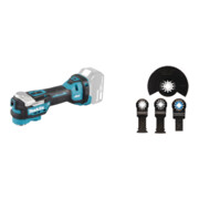 Set Makita Akku-Multitool DTM52Z + Makita Tauchsägeblatt-Set 4-teilig