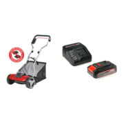 Set Einhell Akku-Spindelmäher GE-HM 18/38 Li-Solo + PXC-Starter-Kit 18V 2,5Ah PXC Starter Kit