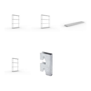 Set META-Regalbau GmbH & Weitspannregal Speed-RackGr 2970x2000x400 mm +...