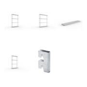 Set META-Regalbau GmbH & Weitspannregal Speed-RackGr 2970x2000x400 mm +...
