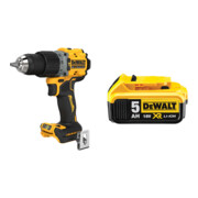 Set DEWALT Schlagbohrschrauber 18V DCD805NT-XJ + Akku 5Ah DCB184-XJ