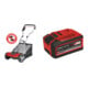 Set Einhell Akku-Spindelmäher GE-HM 18/38 Li-Solo + Akku 18V 4-6Ah Multi-Ah PXC Plus