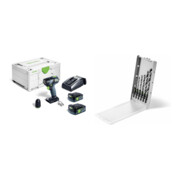 Set Festool Akku-Bohrschrauber TXS 12 2,5-Plus + Bohrerkassette BKS SYS3 D3-10 CE/W