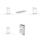 Set META-Regalbau GmbH & Weitspannregal Speed-RackGr 2970x2000x800 mm +...