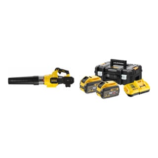 Set DEWALT Flexvolt Akku-Axialgebläse 54V, Basisversion DCMBA572N-XJ + Akku-Starter-Set, 216 Wh DCB118Y2T-QW