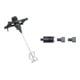 Set Eibenstock Rührwerk EHR 20/2.6 S Set + Schnellwechselset