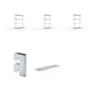 Set META-Regalbau GmbH & Weitspannregal vzk 2500x600x2970 Stahlp +...