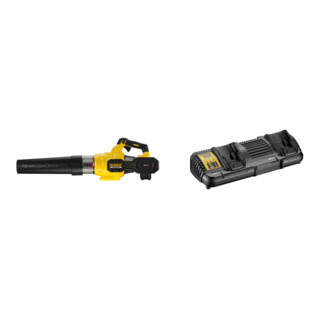 Set DEWALT Flexvolt Akku-Axialgebläse 54V, Basisversion DCMBA572N-XJ + Doppelladegerät für 10,8 bis 54 V DCB132-QW